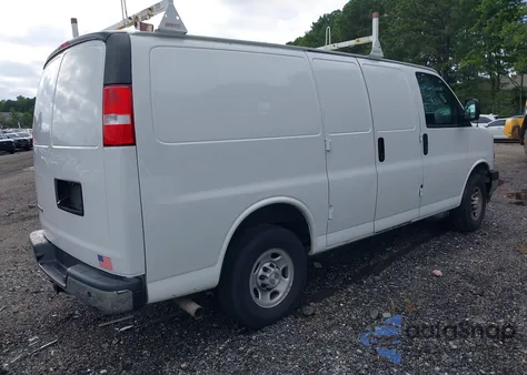 2020 Chevrolet Express Cargo Rwd 2500 Regular Wheelbase Wt from USA, damaged, VIN 1GCWGAFG2L1268286